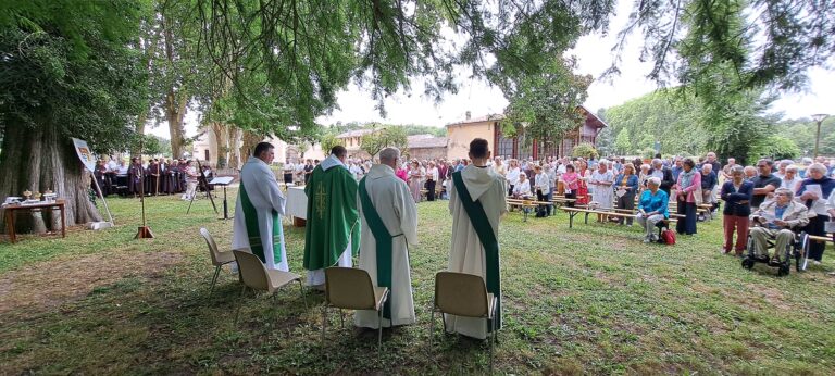 La messe de la saint Jacques à Cayac le 23 Juillet 2023